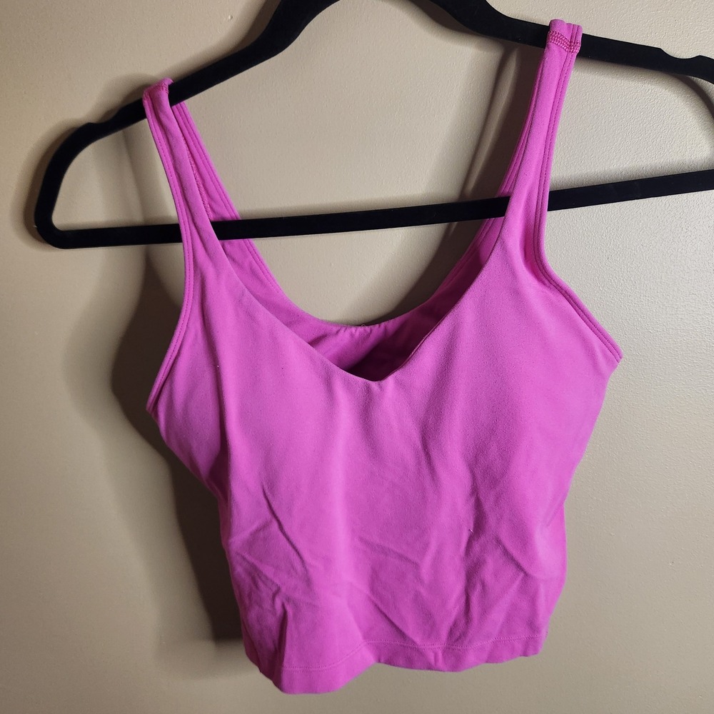 Lululemon Align Tank Top Sonic Pink Size 4